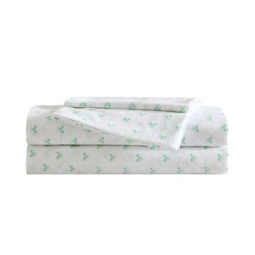 Laura Ashley Kids - Twin Sheet Set, Soft & Wrinkle-Resistant Toddler Bedding Set, Deep Pockets, Girl Bed Sheets with Matching Fi