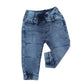 Bold N Elegant KidS Stylish Cotton Denim Jeans Jogger Pant For Infant Toddler Baby Boy N Girl (1824 Months, Light Blue)