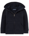 The Children'S Place Baby Boys And Toddler Zip Up Hoodie School Uniform Pullover Sweater, New Navy, 5T Us