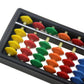 Wowlife 13 Digits Rods with Colorful Beads Plastic Abacus Arithmetic Soroban Kids Calculating Tool