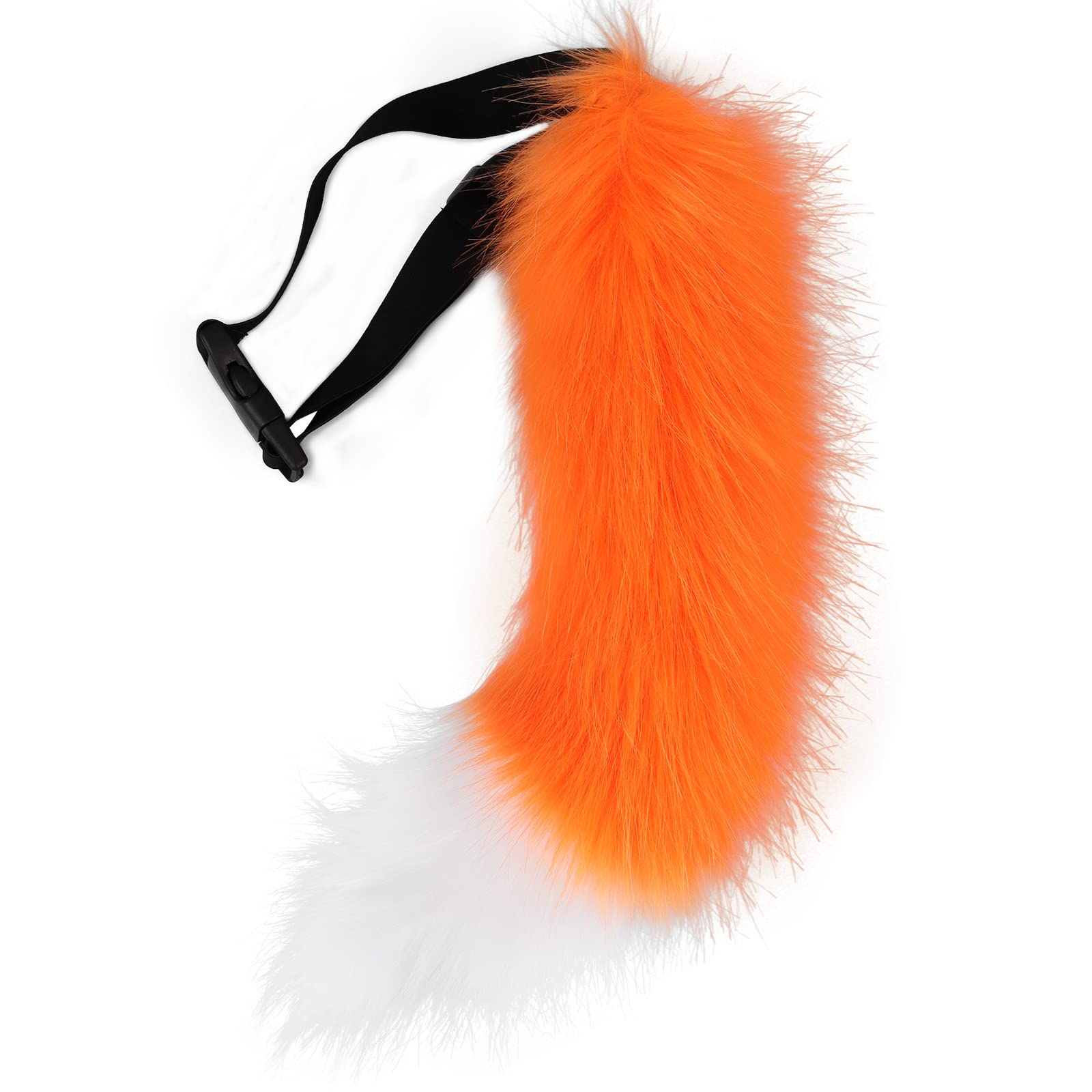 BANLAN Faux Fur Fox Costume Cat Tail Cosplay Halloween Christmas Party Costume One Size