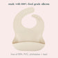 Ava + Oliver Waterproof Silicone Bib Set With Adjustable Neck Closure - Durable Silicone Bibs For Babies - Set Of 2 (Surfboards)