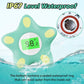 Baby Bath Thermometer, Infant Digital Water Thermometer Safety With 3 Color Backlit And Temperature Warning, Floating Toy For In