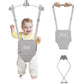 FUNLIO 2 in 1 Baby Door Jumper with Door Clamp, Baby Walking Harness for 6-24 Months, Infant Jumper Doorway with Strong Spring &