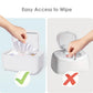 Baby Wipe Warmer, Wipe Warmer And Baby Wet Wipes Dispenser, Wipes Warmer For Newborn Baby Evenly Heated, Portable Wipe Warmer Sm