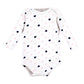 Hudson Baby Unisex Baby Cotton Long-Sleeve Bodysuits, Girl Mommy Pink Navy, 18-24 Months
