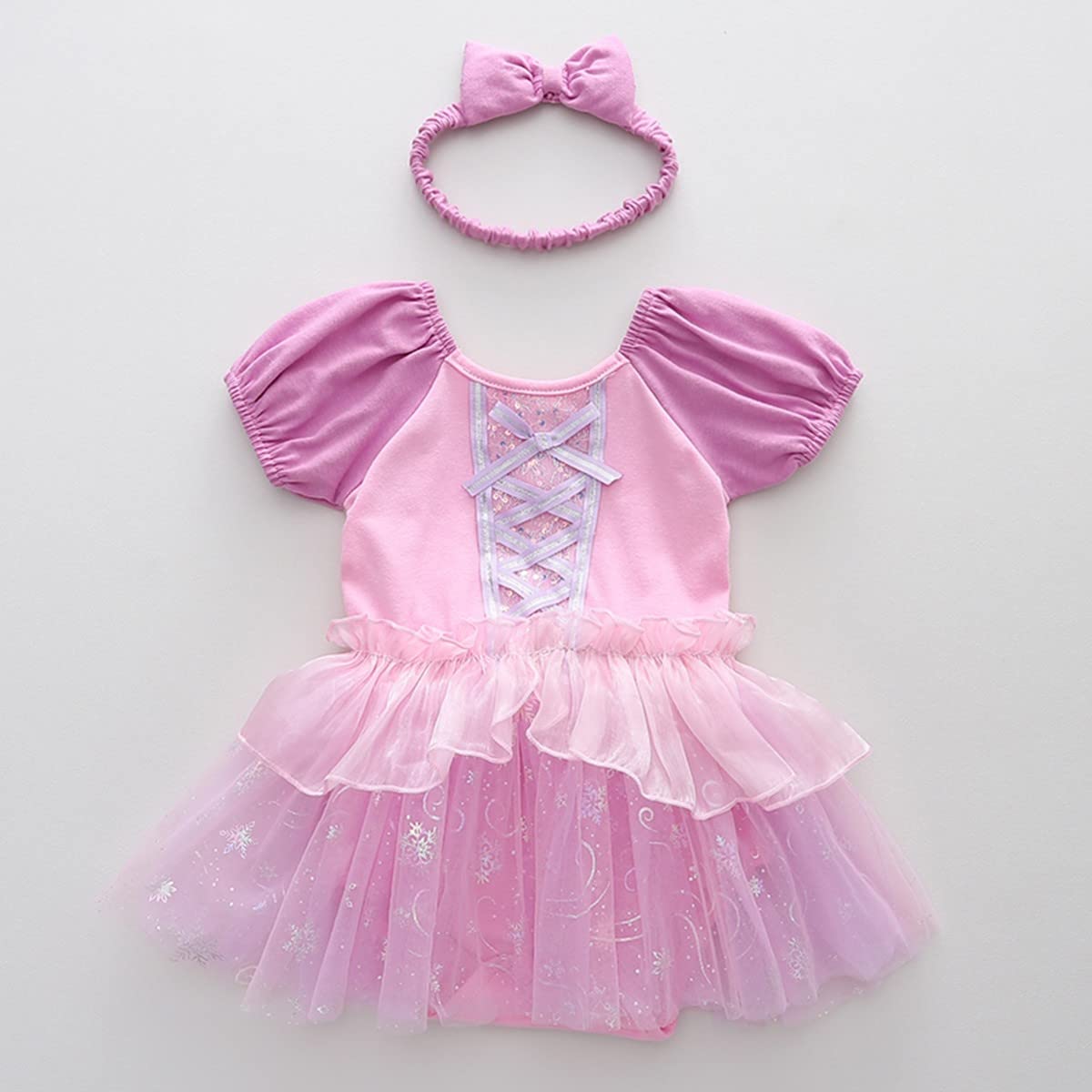 Myrisam Baby Girls Sofia The First Princess Birthday Romper Tutu Dress Christmas Halloween Costumes W/Headband