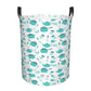 Pevtufa Utensiles Foldable Laundry Basket Organizer,Fabric Clothes Toy Storage Basket Nursery Hamper Storage Bin For Household B