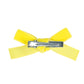 Cute 3.2' Yellow Assorted Velvet Bow Hair Clips For Baby Girls, Toddlers, Kids, And Teens - 2 Pack