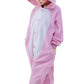 Canasour Pig Onesie Halloween Kids Cosplay Costume Girls Animal Unisex Outfuit Creature One Piece Hooded Farm Soft Pajamas Pink
