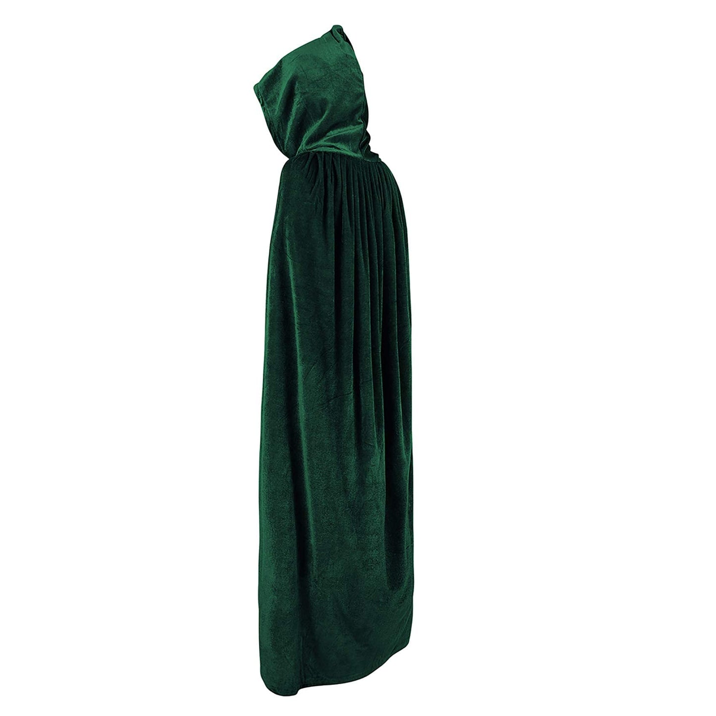 Durio Hooded Cloak Kids Hooded Cape Sarah Sanderson Kids For Halloween D Green X-Small