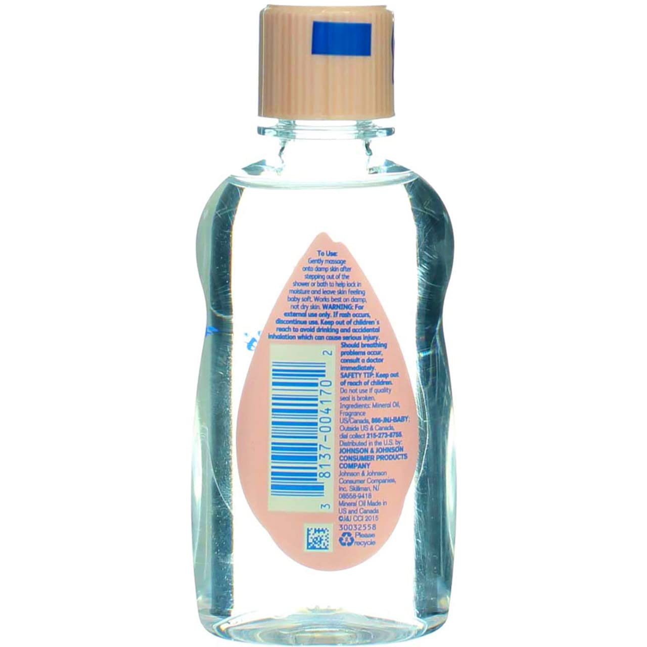 Johnson & Johnson Baby Oil 3 Oz. (Pack Of 6) By Johnson & Johnson