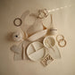 Mushie Silicone Suction Bowl | Bpa-Free Non-Slip Design (Ivory)