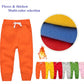 CuteOn Unisex Toddler Jogger Pants Kids Cotton Elastic Waist Winter Baby Sweatpants Pants 4Years Orange