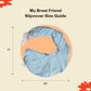 My Brest Friend Original Nursing Pillow Cover - Slipcovers For Baby - Vinyl, Adjustable Fit, Easy Care, Durable - Original Nursi