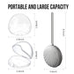 Smlpuame 4 Pack Pacifier Holder Case Set,2 Silicone Portable Pacifier Cover Pouch Bag For Diaper Bags Baby Carriage With 2 Trans