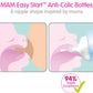 Mam Feed & Soothe Bottle & Pacifier Gift Set, Unisex, 0+ Months, 6-Count