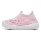 Baby Shoes Girls Boys Baby Sock Shoes With Non Slip Soft Rubber Sole Infant First Walking Sneaker Toddler Slipper Lightweight 0-