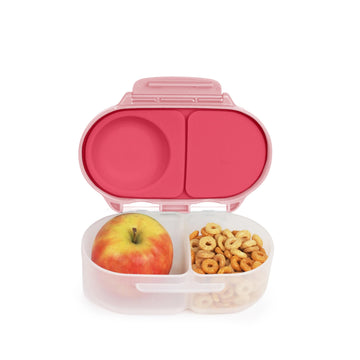 B.Box Snack Box For Kids & Toddlers: 2 Compartment Snack Containers, Mini Bento Box, Lunch Box. Leak Proof, Bpa Free, Dishwasher