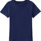 Cosland Boys Navy T-Shirts Kids 100% Cotton Plain Tee, X-Small