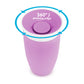 Munchkin Miracle 360 Toddler Sippy Cup, Spill Proof, 10 Ounce, 2 Pack, Pink/Purple