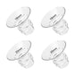 Gotocut Flange Inserts 18Mm 20Mm 4Pcs Compatible With Spectra Medela Tsrete Momcozy Bellababy 24Mm Flange/Shields Wearable Breas