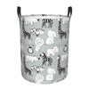 Pevtufa African Animals Foldable Laundry Basket Organizer,Fabric Clothes Toy Storage Basket Nursery Hamper Storage Bin For House