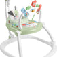 Fisher-Price Baby Bouncer SpaceSaver Jumperoo Musical Activity Center with Lights Sounds & Developmental Toys, Puppy Perfection