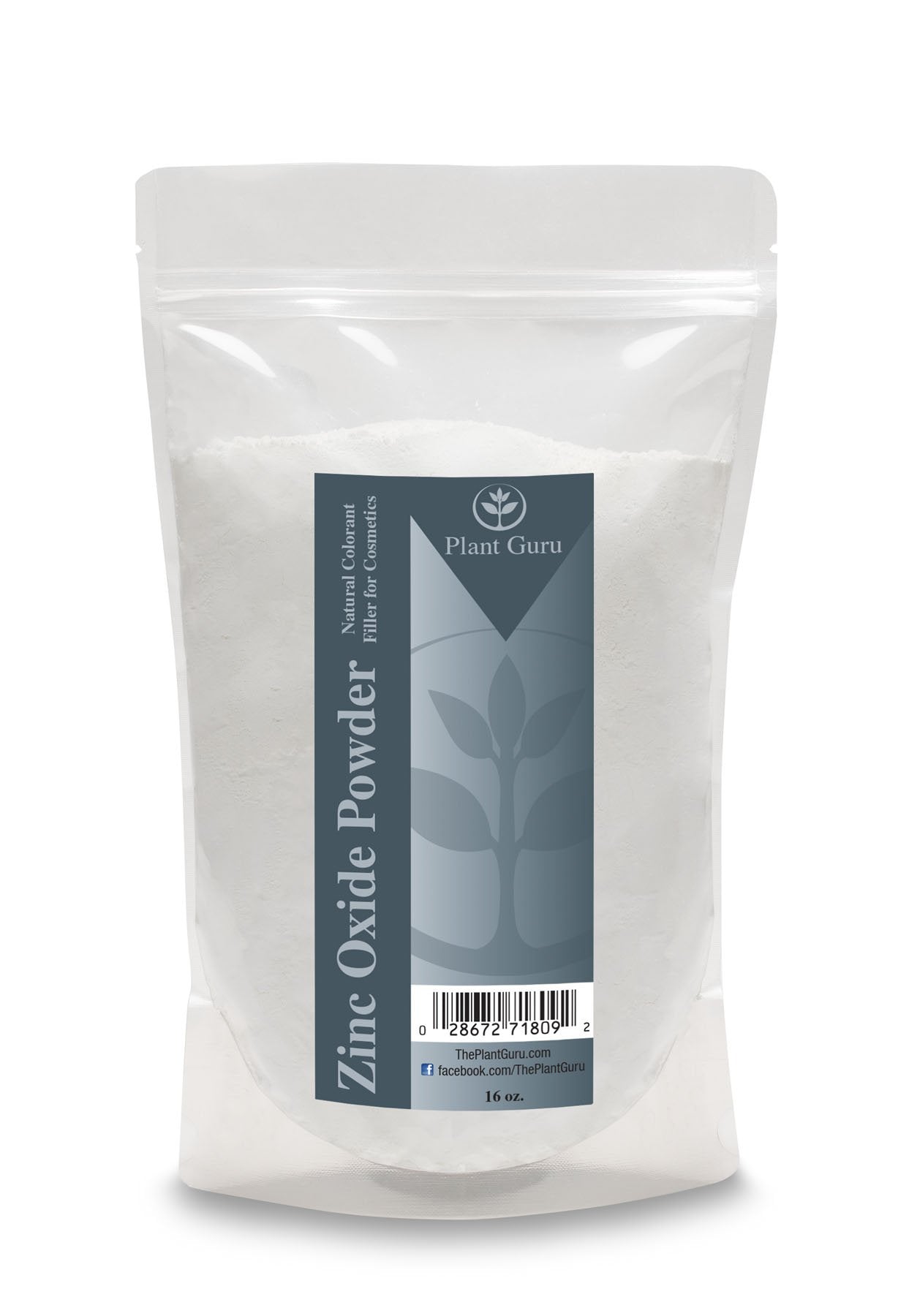 Zinc Oxide Powder 1 lb. Non-Nano, Uncoated, 100% Pure USP Pharmaceutical Grade. Great for DYI Soap Making, Sunscreen, Sunblock, 