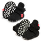 Babelvit Newborn Baby Boy Girl Soft Fleece Booties Stay On Infant Slippers Socks Shoe Non Skid Gripper Toddler First Walkers Win