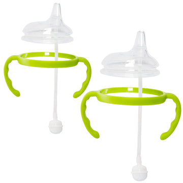 Botabee Soft Spout Transition Sippy Cup Kit For Comotomo Baby Bottles | Conversion Kit Fits 5 And 8 Ounce Bottle | Sippy Cup Bab