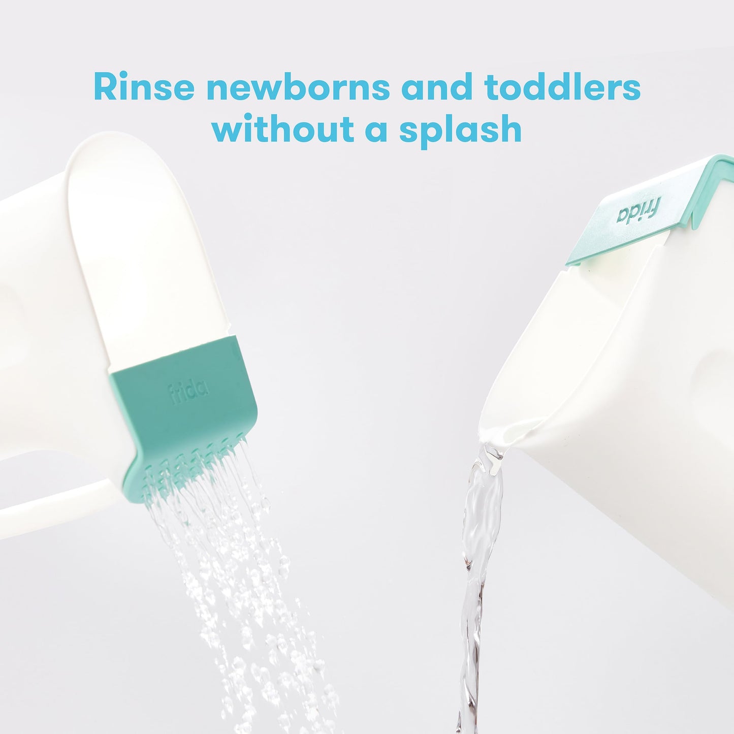 Frida Baby Baby Bath Upgrade Kit | Infant And Toddler Bath Essentials, Rinser Cup, Baby Bath Silicone Brush, Bath Bombs, Essenti
