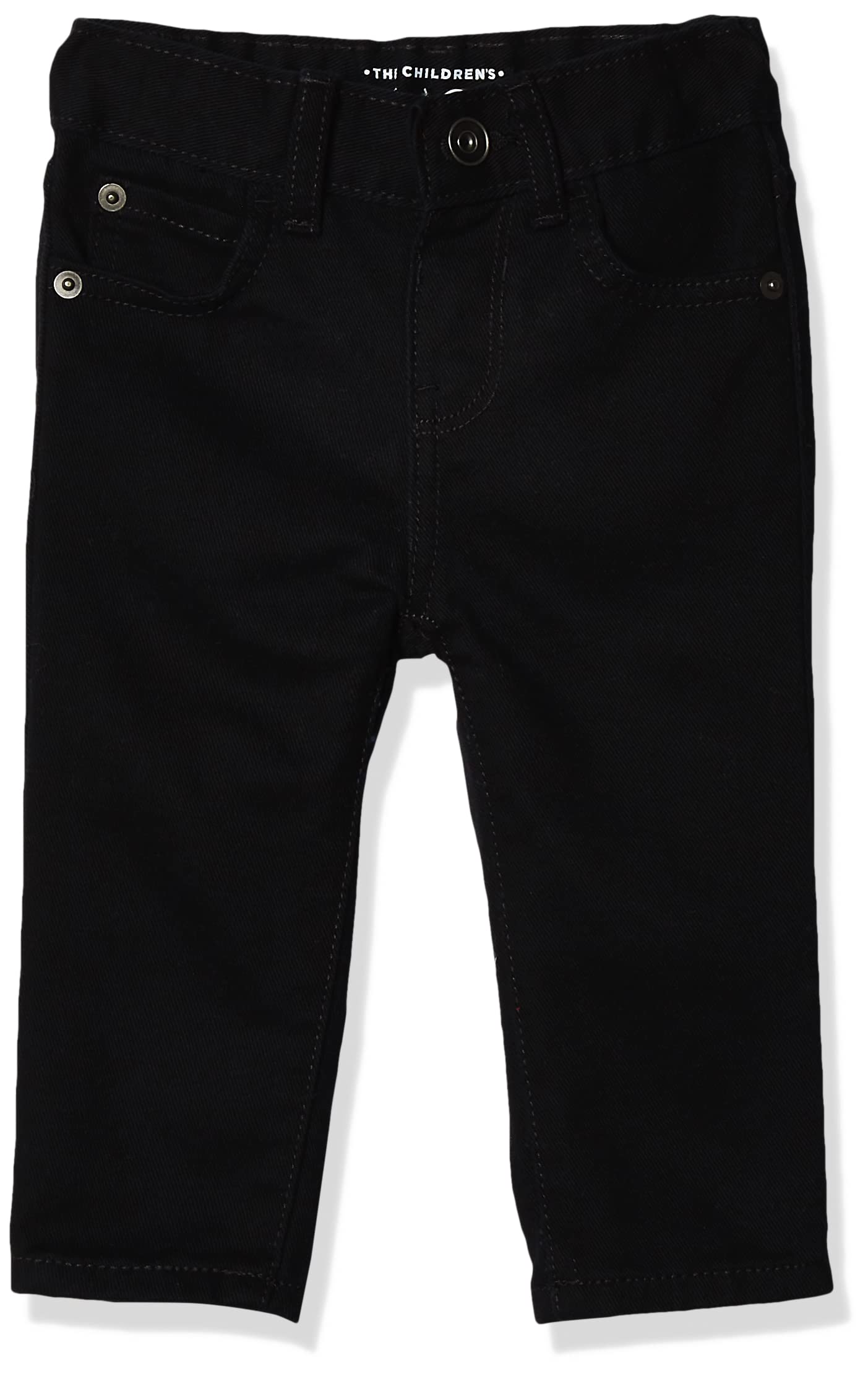 The Children'S Place Baby Boys And Toddler Boys Stretch Skinny Jeans, Black Wash, 4T
