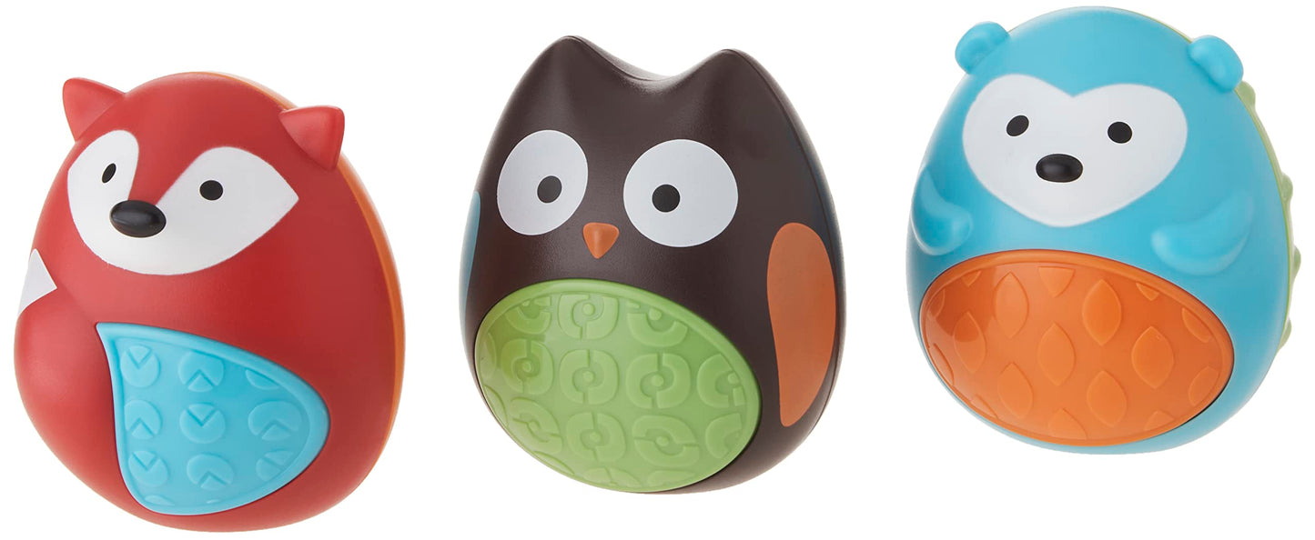 Skip Hop Baby Toy Maracas, Egg Shaker Trio Musical Toy, 3 Piece Set