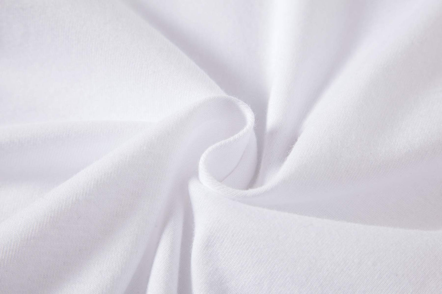 Family Feeling Boys Girls Kids Pajamas Solid Colors 2 Piece Pajama Set Cotton White Size 12