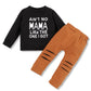 Tuemos Toddler Boy Clothes Lettle Sweatshirt Top + Camouflage Pants Outfit Set 18Months-5T