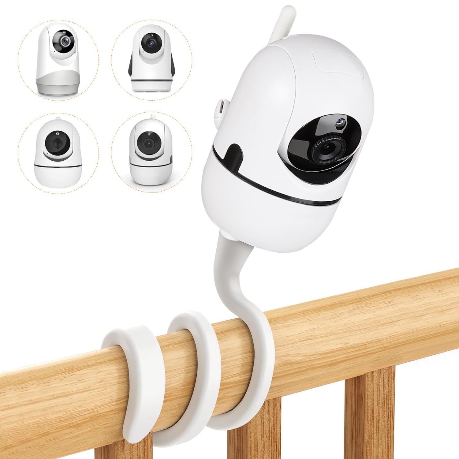 Baby Monitor Mount For Hellobaby Hb6550/Hb65/Hb6339/Hb66/Hb6550Pro, Baby Ganibs, Bonoch, Blemil, Anmeate Sm935E, Baby Monitor Ho