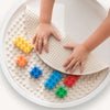 Inspire My Play - Silicone Building Blocks Baseplate - Compatible With All Major Building Block Brands - Double Sided For Large