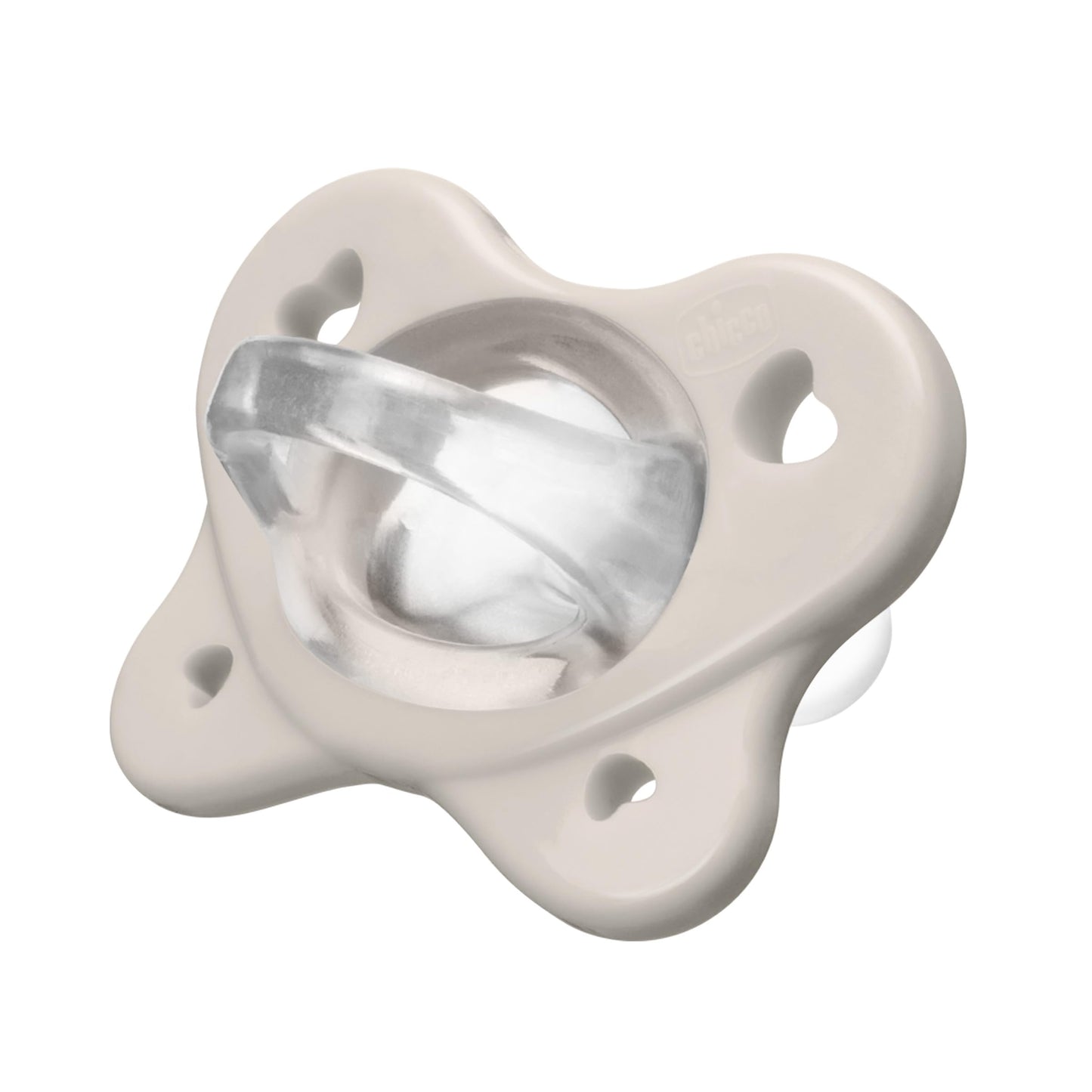Chicco Physioforma Dual Soft One-Piece Orthodontic Silicone Pacifier For Babies 6-16 Months | Bpa & Latex Free | Reusable Case |