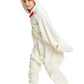 Canasour Chicken Onesie Kids Animal Rooster Halloween Cosplay Costume For 6-8 Years Girls Unisex Outfuit One Piece Hooded Soft P