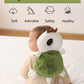 Toddler Baby Head Protection Cushion Backpack Wear,Green Frog