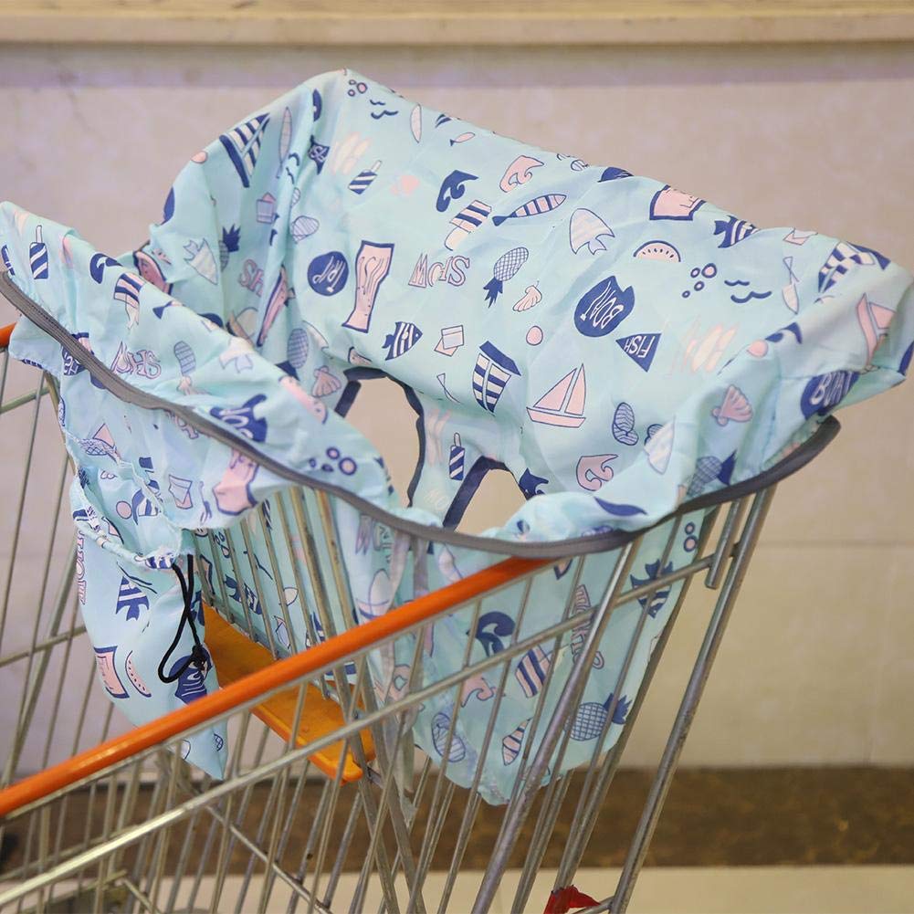 Hongzer Baby Shopping Cart Cover, Unisex Shopping Cart Covers For Baby, Portable Shopping Cart Baby Chair Soft Pad Seat Cover