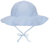 Simplikids Upf 50+ Uv Ray Sun Protection Wide Brim Baby Sun Hat,Light Blue,0-12 Months