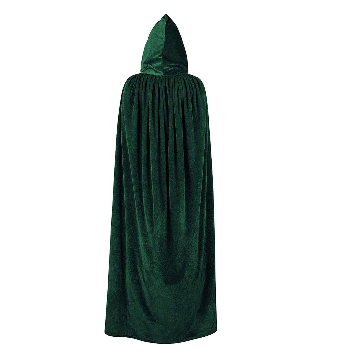 Durio Hooded Cloak Kids Hooded Cape Sarah Sanderson Kids For Halloween D Green X-Small