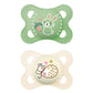 Mam Day & Night Pacifiers, Glow In The Dark Pacifier For Breastfed Babies, 0-6 Months, Unisex