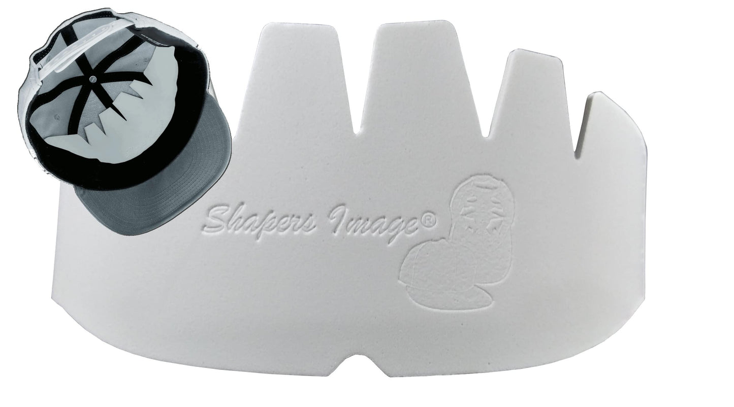 Shapers Image 4Pk White Eva Foam Baseball Caps Crown Inserts Shapers For Fitted Caps Snapback Hats Washable Reusable Sports Line
