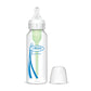 Dr. Browns Natural Flow Anti-Colic Options+ Narrow Baby Bottle 8 Oz/250 Ml, With Level 1 Slow Flow Nipple, 1 Pack, 0M+