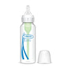 Dr. Browns Natural Flow Anti-Colic Options+ Narrow Baby Bottle 8 Oz/250 Ml, With Level 1 Slow Flow Nipple, 1 Pack, 0M+