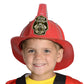 Jr. Fire Fighter Red Helmet W/Lights & Siren Costume Hat Child