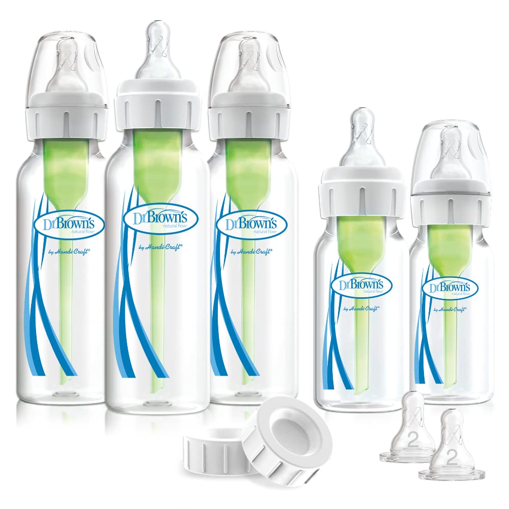Dr. Brown'S Options Narrow Feeding Set, Clear - Packaging May Vary